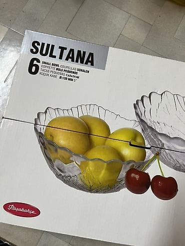 Набор стеклянных пиал Pasabahce Sultana Новые - Комплектация: 6