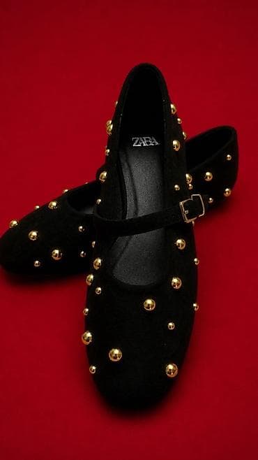 Туфли, 38, 40, Zara, Новый, цвет - Черный, Самовывоз at lalafo.kg Туфли, 38, 40, Zara, Новый, цвет - Черный, Самовывоз