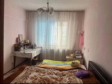 Продажа квартир: 3 комнаты, 56 м², Туран мкр., 4 этаж, Старый ремонт — 4