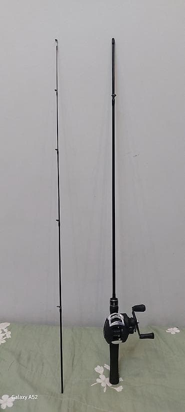 Спиннинговый комплект с мультипликаторной катушкой - Двухчастное