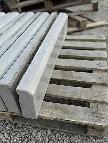 Бордюрные камни бетонные (дорожный/садовый) - Материал