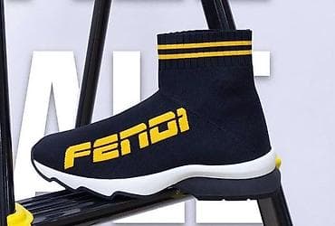 fendi: Кроссовки, 37, Fendi, Новый, цвет - Черный, Самовывоз — 2