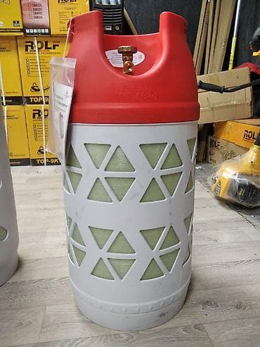 open: Композитный газовый баллон 27,4 л (NETT WT: 13 kg) с вентилем под — 4