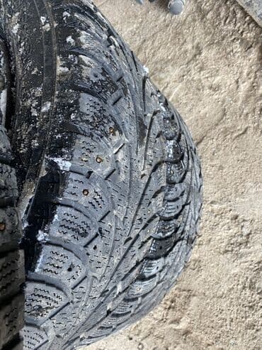 Шины 215 / 65 / R 15, Зимняя шипованная, Б/у, Комплект, Легковые, Япония, Hankook — 4