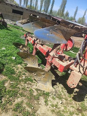 Оборотный навесной плуг для трактора - Конфигурация: 4-корпусный, с