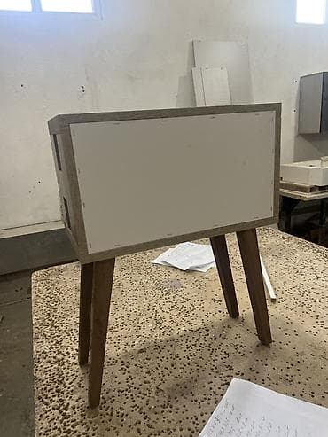 кормящий стол: Прикроватная тумба, Без зеркала, цвет - Коричневый, Дерево — 5