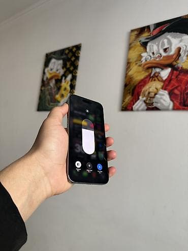 apple x: IPhone 15 Pro Max, Б/у, 256 ГБ, Natural Titanium, Зарядное устройство, Защитное стекло, Чехол, 86 % — 3