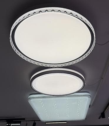 современные светильники: Потолочные светодиодные светильники - Тип: накладные LED-светильники — 1