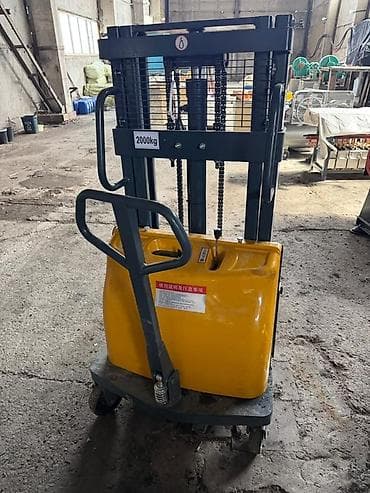 точные весы: Электрический ручной штабелер - Грузоподъёмность: 2000 кг (наклейка — 1