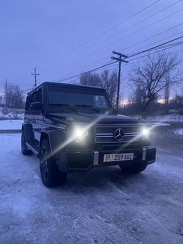 авто сидена: Mercedes-Benz G-Class: 2001 г., 5 л, Автомат, Бензин, Внедорожник — 2