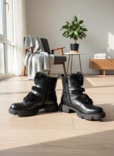 Зимние с мехом, размер 38