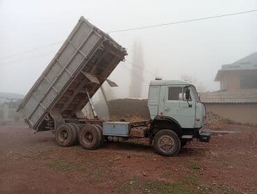 обучение на фронтальный погрузчик: КамАЗ самосвал 6x4 - Тип: тяжелый самосвал с трехосной колесной — 2