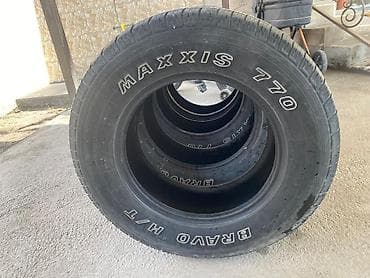 Шиналар 265 / 65 / R 17, All-season, Колдонулган, Комплект, Жол тандабастар (АТ/МТ), Жапония, Maxxis — 4