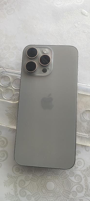 пиксел 7 про: IPhone 15 Pro Max, Б/у, 256 ГБ, Серебристый, Чехол, 87 % — 2