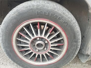 диски железные r15: Диски R 15 Пара, отверстий - 5, Б/у — 4