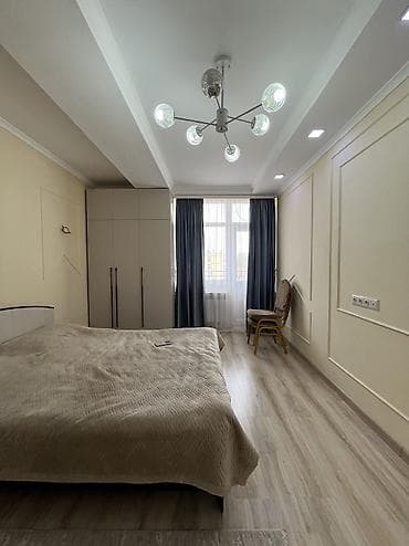 Батирлер: 2 бөлмө, 75 м², БГУ Элитка, 4 кабат, Евро оңдоо — 6