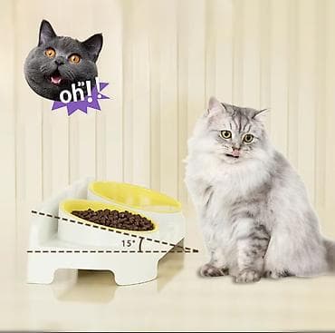 ящик металлический: Двойная миска для домашних животных с подставкой - Комплект — 10