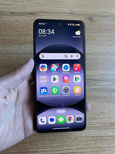 Redmi, Redmi Note 14, Б/у, 128 ГБ, цвет - Черный, 2 SIM