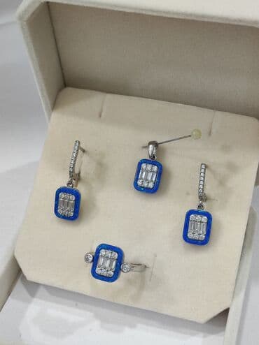 модный современные кыргызские национальные платья: Серебряный Комплект 925 пробы Размеры имеются Доставка по — 1