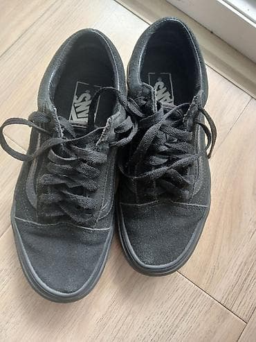 даром обувь: Кеды Vans натуральная замга черная б/у в хорошем состоянии размер 36 — 6