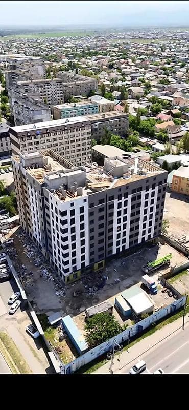 Батирлер: 2 бөлмө, 56 м², Улан мкр Элитка, 6 кабат, ПСО (өз алдынча бүтүрүү) — 1