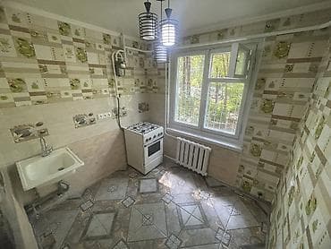 2 бөлмө, 43 м², 10-мкр 104-серия, 1 кабат, Косметикалык оңдоо — 5