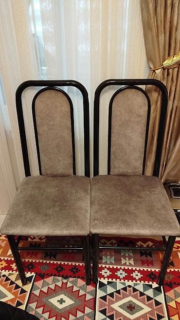 Швейные стулья: Стул для кухни, Железо, цвет - Серый — 1