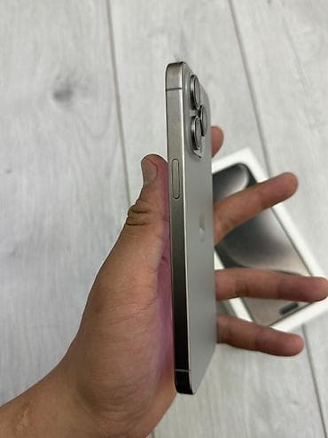 iphone 15 про макс бу: IPhone 15 Pro Max, Б/у, 256 ГБ, Natural Titanium, 84 % — 2