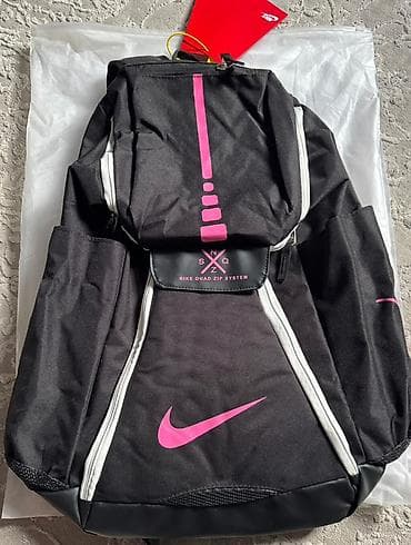 рюкзак nike: Рюкзак Nike Elite (черно-розовый) - Цвет: черный с розовыми акцентами — 2