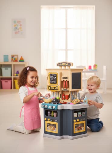 развивающий: Игровая кухня Chef Kitchen Play “Talented Chef” - Большой набор для — 1