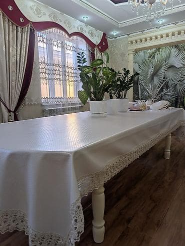 стол прованс: Стол для зала, Б/у, Складная, Прямоугольный — 1