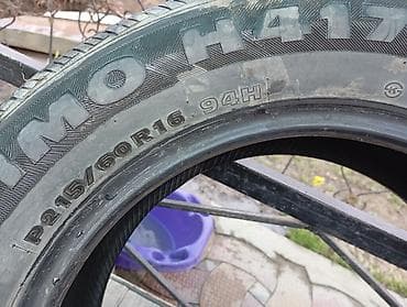 размер 16: Шины 215 / 60 / R 16, Лето, Б/у, Комплект, Легковые, Hankook — 4