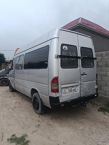 Унаа: Mercedes-Benz Спринтер: 1997 г., 2.9 л, Кол менен иштөөчү, Дизель, Бус — 2