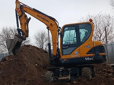 экскаватор токмок: Экскаватор, Hyundai, Дөңгөлөктүү — 1