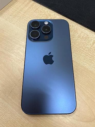 IPhone 15 Pro, Blue Titanium