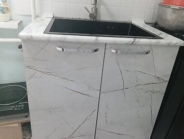 Кухонные гарнитуры: Кухонный гарнитур, цвет - Серый — 2