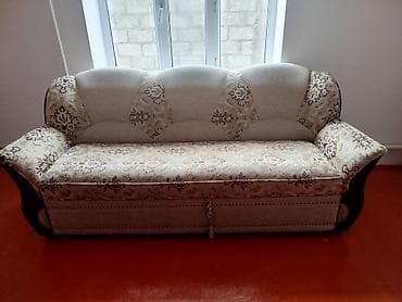 шторы красивые: Комплект мягкой мебели, цвет - Бежевый — 4