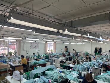 сниму дом под швейный цех: Сатам Цех, Жабдуусу менен, Иштеп жаткан, 315 кв. м — 2