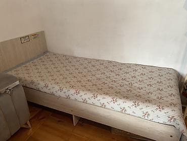 bunk bed: Односпальная кровать, С матрасом, длина - 200 см — 1
