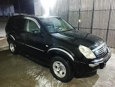 выхлопы машин: Ssangyong Rexton: 2004 г., 2.9 л, Автомат, Дизель, Внедорожник — 4