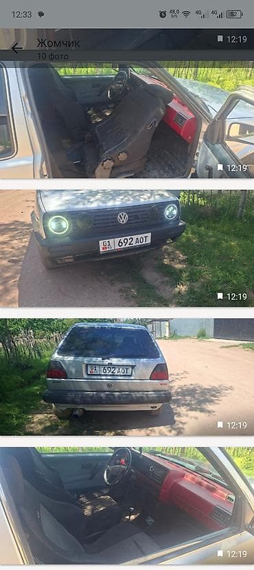 sab: Volkswagen Golf: 1989 г., 1.8 л, Механика, Бензин, Хэтчбэк — 8