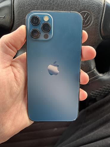 ipone 9: IPhone 12 Pro, Б/у, 128 ГБ, Pacific Blue — 3