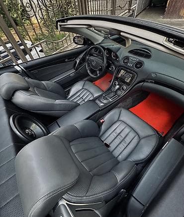 cls 55: Mercedes-Benz SL-Class AMG: 2002 г., 5.5 л, Автомат, Бензин, Кабриолет — 4