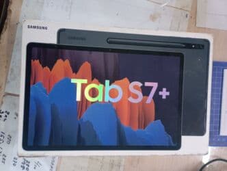 Планшет, Samsung, память 128 ГБ, 19" - 20", 5G, Б/у, Классический цвет - Черный