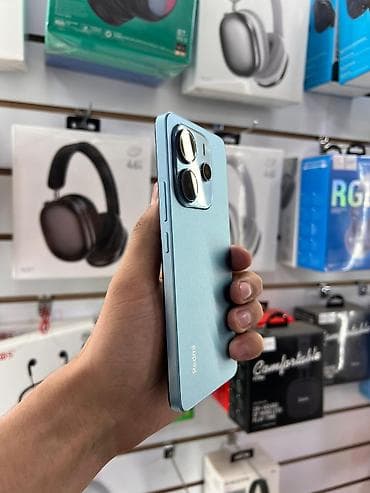 aiphone 13: Redmi, Redmi Note 14, цвет - Голубой, 2 SIM — 2