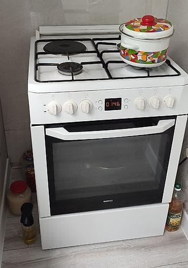 чуки: Комбинированная плита BEKO с духовкой - Рабочая поверхность: 4 — 2