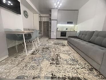 Коттедж, 84Б, 2 комнатный | Радуга West, Кош-Көл, Балдар аянтчасы, Унаа токтотуучу жай, унаа туруучу жай, Коргоодогу аймак