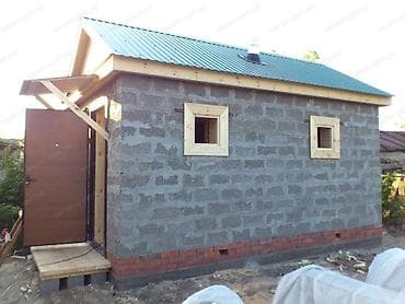 Кыш, курулуш блоктору: Кладка пескоблок 
35- 40 сом — 3