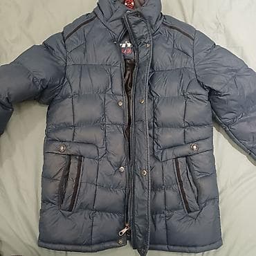 nike tech: Зимняя мужская куртка-пуховик с капюшоном - Цвет: бежевый (песочный) — 2