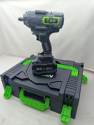 Аккумуляторный ударный гайковерт TNYAN EX1200 (21V, бесщеточный) - at lalafo.kg Аккумуляторный ударный гайковерт TNYAN EX1200 (21V, бесщеточный) -